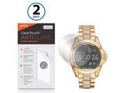 Fossil Q Founder Gen 1 Screen Protector BoxWave [ClearTouch Anti Glare 2 Pack ] Anti Fingerprint Matte Film Skin for Fossil Q Founder Gen 1