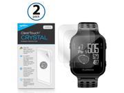 Garmin Approach S20 Screen Protector BoxWave [ClearTouch Crystal 2 Pack ] HD Film Skin Shields From Scratches for Garmin Approach S20