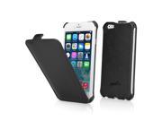 iPhone 6 Case BoxWave [Leather Flip Case] Slim Synthetic Leather Hard Case with Soft Lining for Apple iPhone 6 6s