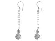 Orchid Jewelry 925 Sterling Silver Chain Earrings