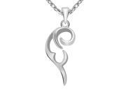 Orchid jewelry 925 sterling silver necklace