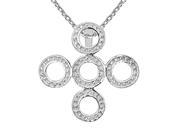 Orchid jewelry 925 sterling silver necklace