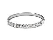 Orchid Jewelry 925 Sterling Silver Cubic Zirconia Bangle