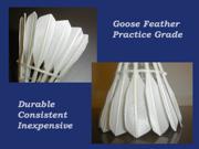 Genji Sports Practice Grade Goose Feather Shuttlecock