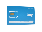 Ting GSM SIM card – Average monthly bill is 23. No contract Universal SIM Nationwide coverage Only pay for what you use.