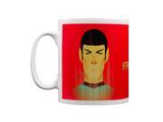 Star Trek Beaming Spock 50th Anniversary Mug
