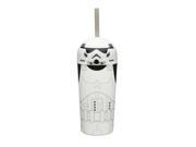 Star Wars Official Stormtrooper Bubble Top Tumbler with Straw