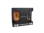 Harry Potter Crest Pint Glasses - 2 pack
