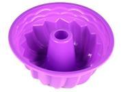 Elbee 623 Baking Bundt Pan Silicone Flower Cake 10 Cup Tube Pan