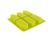 Elbee 6 Piece Silicone Leaning Tower of Pisa Tray for Making Homemade Ice Candy Chocolate Gummy Jello and More