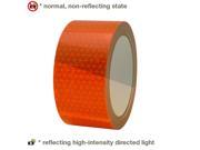 Oralite Reflexite V98 Microprismatic Retroreflective Conspicuity Tape 2 in. x 15 ft. Fluorescent Orange