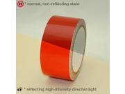 JVCC REF 7 Engineering Grade Reflective Tape 2 in. x 30 ft. Red