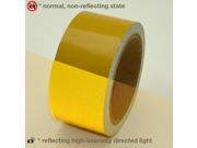 JVCC REF 7 Engineering Grade Reflective Tape 2 in. x 30 ft. Yellow