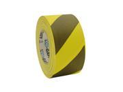 Pro Tapes Printed Pro Gaff Gaffers Tape 3 in. x 55 yds. Yellow with Black stripes