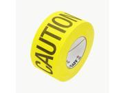 Pro Tapes Printed Pro Gaff Gaffers Tape 3 in. x 55 yds. Yellow with Black CAUTION CABLE printing