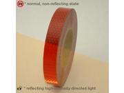 Oralite Reflexite V92 DB COLORS Microprismatic Retroreflective Conspicuity Tape 1 in. x 50 yds. Red