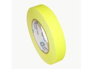 Pro Tapes Pro Artist Neon Fluorescent Artist Console Tape 1 in. x 60 yds. Fluorescent Yellow