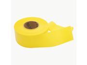 JVCC BR 1 Barricade Tape 3 in. x 1000 ft. Yellow solid color with no printing 2.5 mil thick
