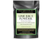 Lime Juice Powder Natural Spray Dried Unsweetened Non GMO Lime Juice 50 lb