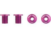 Wolf Tooth Components 30T 10mm Chainring Bolt Purple Set of 4 Dual Hex