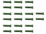 Jagwire Shifter Derailleur Brake Inner Cable End Caps 20 Pack Green