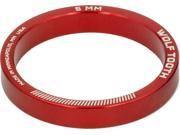 Wolf Tooth Components Headset Spacer 5 Pack 5mm Red