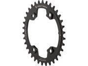 Wolf Tooth Components Drop Stop Elliptical Chainring 34T x 96 Asymmetrical