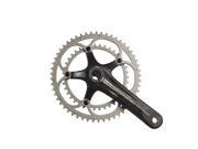 Campagnolo Record Carbon Silver Ultra Torque 10 Speed Double Standard 39 52 Crankset 177.5mm