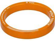 Wolf Tooth Components Headset Spacer 5 Pack 5mm Orange