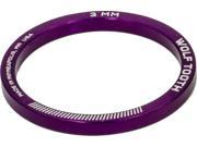 Wolf Tooth Components Headset Spacer 5 Pack 3mm Purple