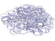 Wheels Manufacturing Bulk Headset Spacers 1 1 8 x 5mm Silver Bag of 100