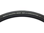 Schwalbe Lugano Road Tire 700x25 Wire Bead Black with K Guard Protection