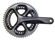 Shimano Dura Ace 9000 Silver 11 Speed Double Mid Compact 36 52 Crankset 175mm