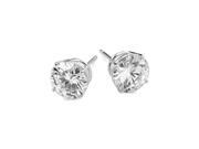 Forever Classic 6.0mm Round Cut Moissanite Stud Earrings 1.60cttw DEW