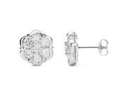 Forever Classic 2.5mm Round Cut Moissanite Stud Earrings 0.60cttw DEW