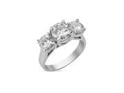 Forever Brilliant Round 7.5mm Moissanite Engagement Ring size 9 2.70cttw DEW