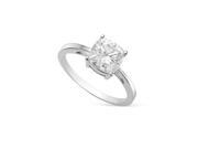 Forever Brilliant 4.5mm Moissanite Solitaire Engagement Ring size 5 0.50ct DEW