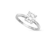 Forever Classic Cushion 7.0mm Moissanite Engagement Ring size 6 1.70ct DEW
