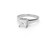 Forever Classic Round 7.5mm Moissanite Engagement Ring size 7 1.50ct DEW