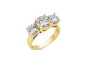 Forever Brilliant Round 6.5mm Moissanite Engagement Ring size 10 2.00cttw DEW