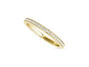 Forever Classic Yellow Gold 1.2mm Moissanite Wedding Band size 9 0.30cttw DEW