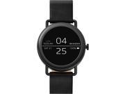 SEALED SKAGEN FALSTER 42MM LEATHER CASUAL STAINLESS STEEL SMARTWATCH BLACK