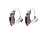 2 Pack Digital Hearing Amplifier by Britzgo BHA 220SD Silver