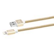 Xpower Aluminium Alloy MFi Certified Lightning USB Charging Cable 2M Nylon Braided