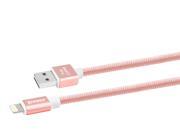Xpower Aluminium Alloy MFi Certified Lightning USB Charging Cable 1.2M Nylon Braided