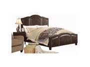 Niagara Queen Upholstered Panel Bed Expresso