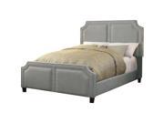 Sanibel Queen Upholstered Panel Bed Gray