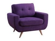 Clementina Arm Chair Violet