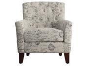 Clara Tufted Armchair Freely Script Chair Contemporary Accent Chair