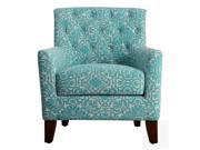 Clara Tufted Armchair Solid Patterns Chair Contemporary Accent Chair